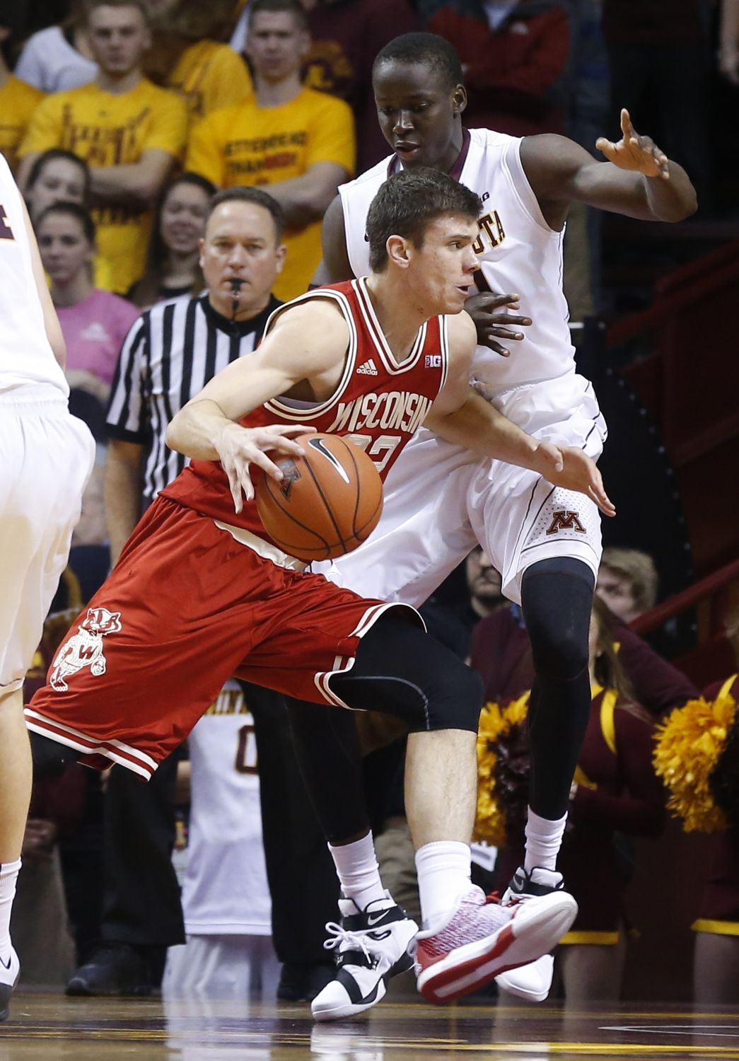 Ethan Happ, Bakary Konate